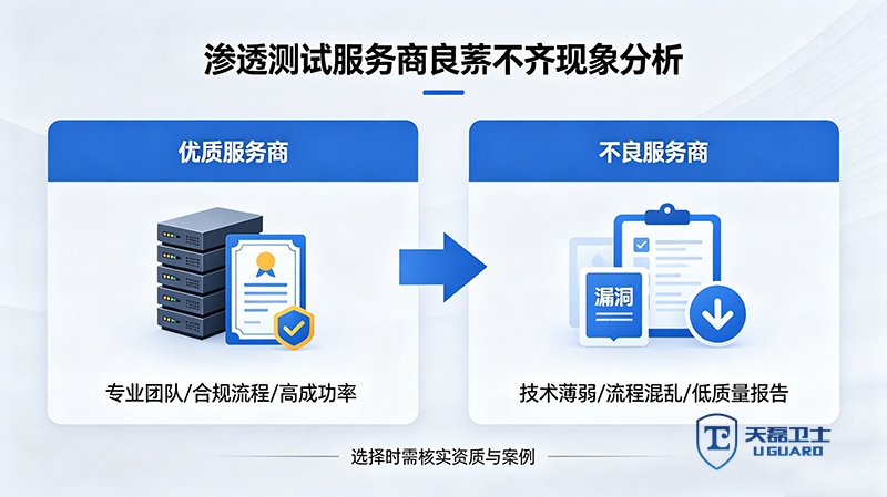 机关单位渗透测试服务商怎么选？天磊卫士资质+实战经验